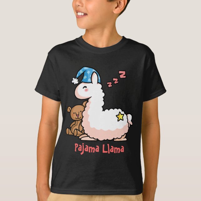 Pajama Llama T-Shirt (Front)