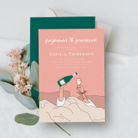 Pajama Party PJ and Prosecco Bridal Shower