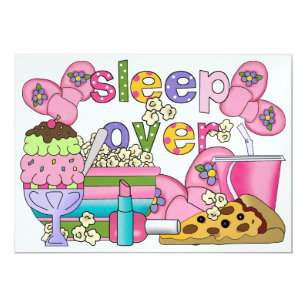 Pajama Party / Sleep Over - SRF Invitation