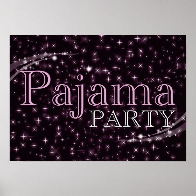 pajama party : starshine poster (Front)