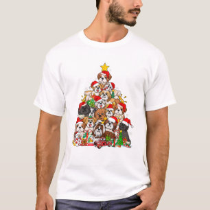 Pajama Shih Tzu Tree Dog T-Shirt