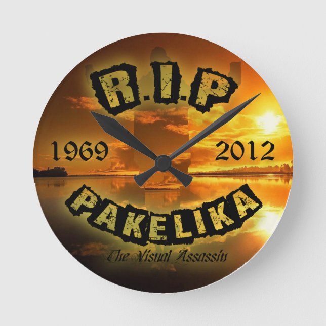 Pakelika Tribute Clock (Front)