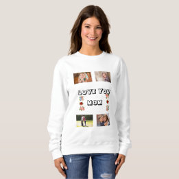  Pakenham Modern  Love Mum roses  Sweatshirt