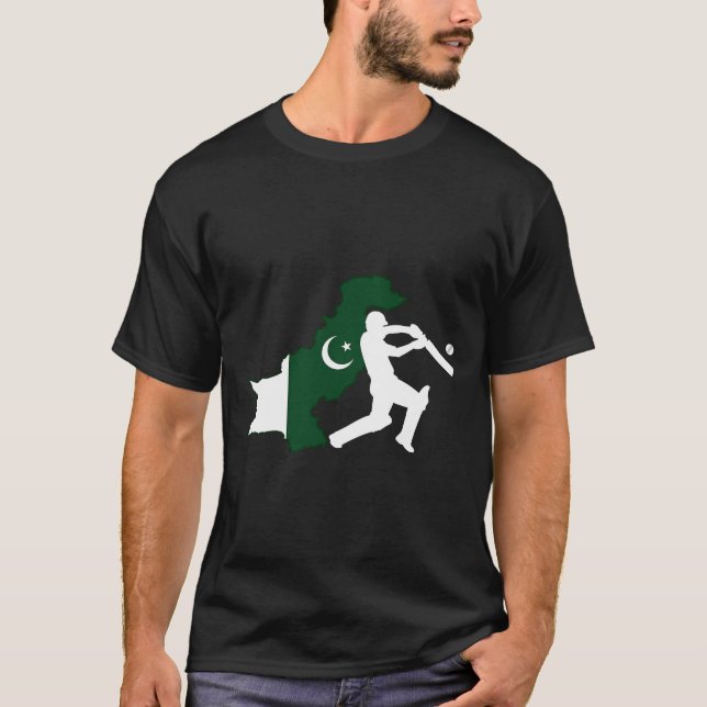 Pakistan Cricket design  Pakistan Cricket Team T-S T-Shirt (Front)