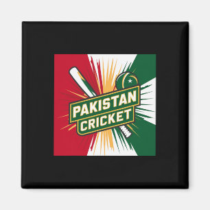 Pakistan Cricket Jersey Cricket Flag Of Pakistan 1 Magnet