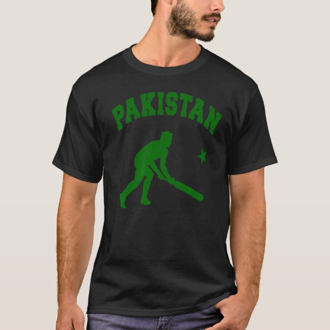 PAKISTAN CRICKET SPORT NATIONAL FLAG WOMENS MENS C T-Shirt (Front)