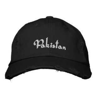 Pakistan Embroidered Baseball Cap
