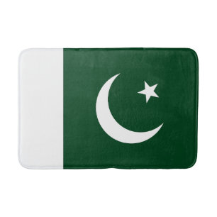 Pakistan Flag Bath Mat