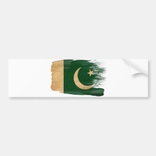 Pakistan Flag Bumper Sticker