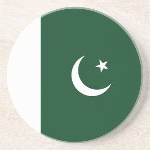 Pakistan flag coaster