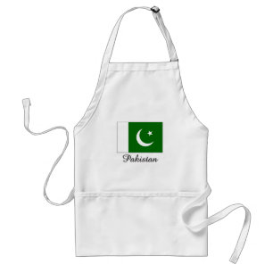 Pakistan Flag Design Standard Apron