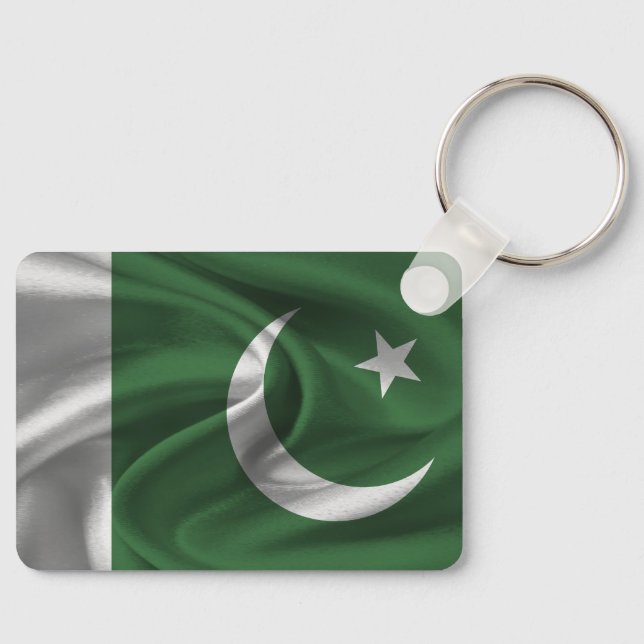 Pakistan Flag Keychain (Front)