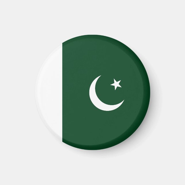 Pakistan flag magnet (Front)