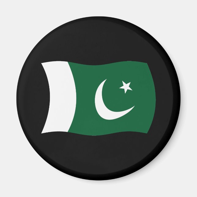 Pakistan Flag Magnet (Front)