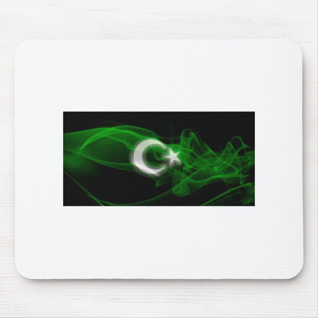 Pakistan Flag Mouse Pad (Front)