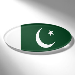 Pakistan flag name tag