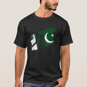 Pakistan Flag Pakistan Cricket Fan Player Coach Um T-Shirt