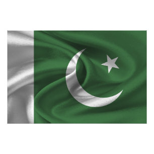 Pakistan Flag Photo Print