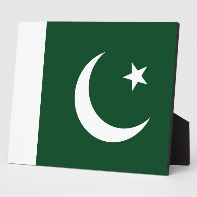 Pakistan Flag Plaque (Side)