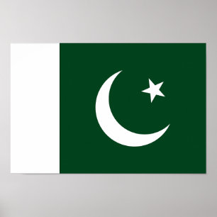 Pakistan Flag Poster