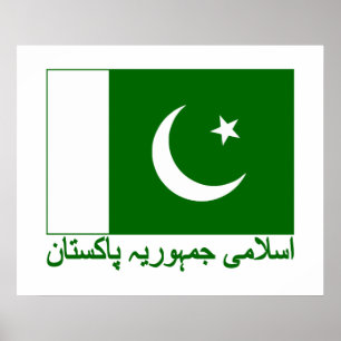 Pakistan Flag Poster
