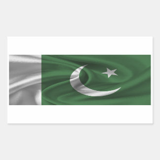 Pakistan Flag Rectangular Sticker