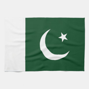 Pakistan Flag Tea Towel