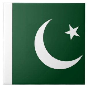 Pakistan Flag Tile