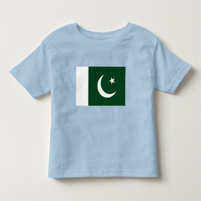Pakistan Flag Toddler T-Shirt (Front)