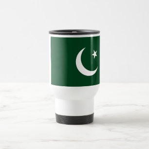 Pakistan Flag Travel Mug