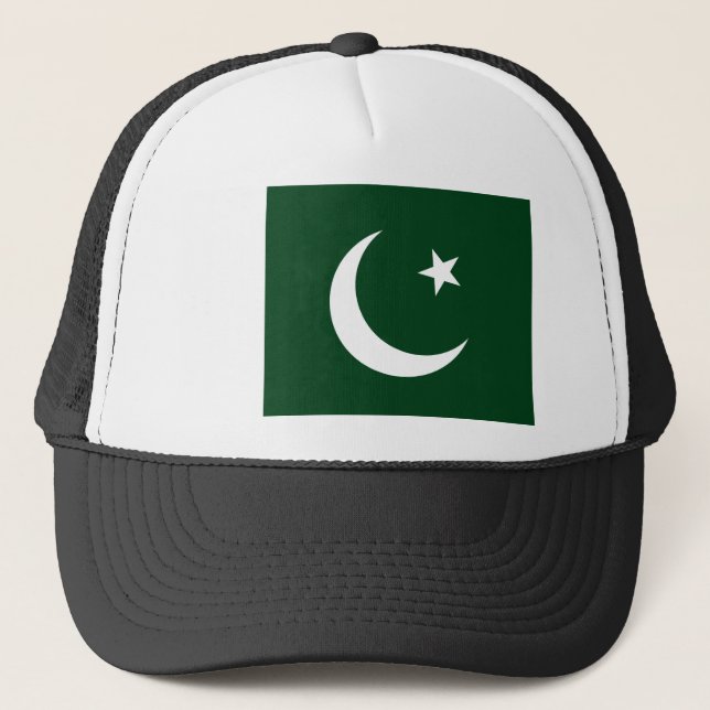 Pakistan Flag Trucker Hat (Front)