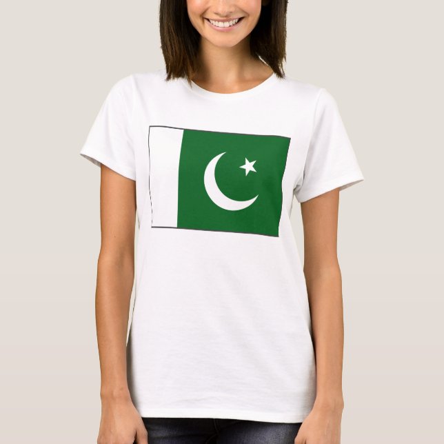 Pakistan Flag x Map T-Shirt (Front)