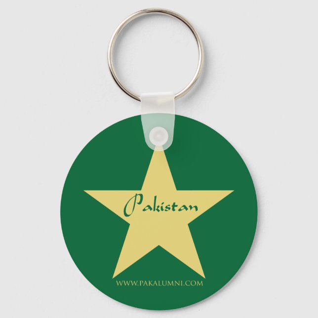 Pakistan Gold Star Products Key Ring (Front)