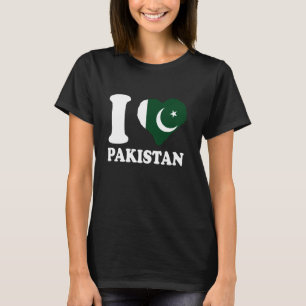 Pakistan I Love Pakistan Pakistani Pride Pakistani T-Shirt