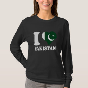 Pakistan I Love Pakistan Pakistani Pride Pakistani T-Shirt