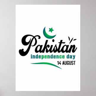 Pakistan Independence Day 14 August Poster