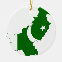 Pakistan Map Flag