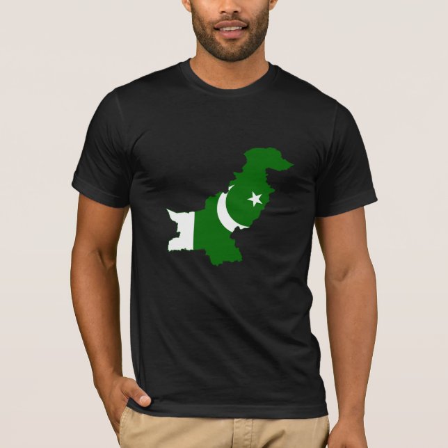 PAKISTAN MAP T-Shirt (Front)