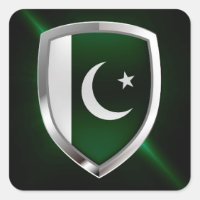 Pakistan Metallic Emblem