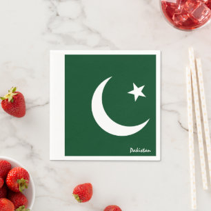 Pakistan & Pakistan Flag party fashion /sports Napkin