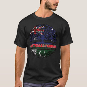 Pakistan Pakistani Australian Australia Tree Roots T-Shirt