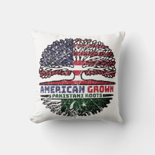 Pakistan Pakistani US American USA United States Cushion