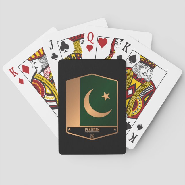 Pakistan Playing Cards (Back)