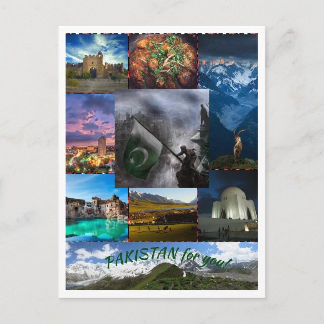 Pakistan Postcard (Front)