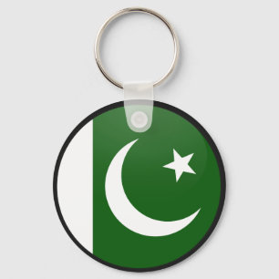 Pakistan quality Flag Circle Key Ring