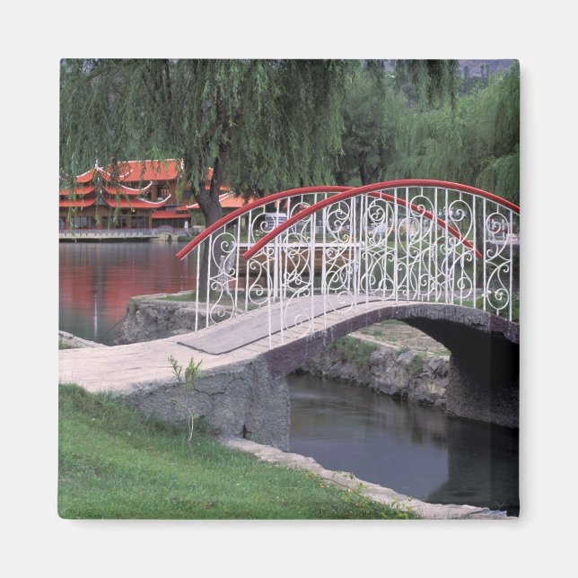 Pakistan, Skardu Region. Shangri La Lodge Magnet (Front)