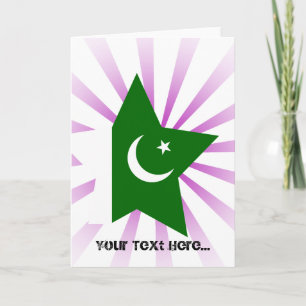 Pakistan Star Holiday Card