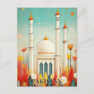 Pakistan Travel Postcard