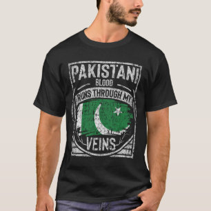 Pakistani Blood Runs Through My Veins T-Shirt