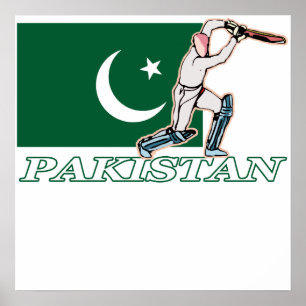 Pakistani Cricket Player Poster